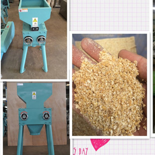 麦芽粉碎过程 麦芽粉碎过程