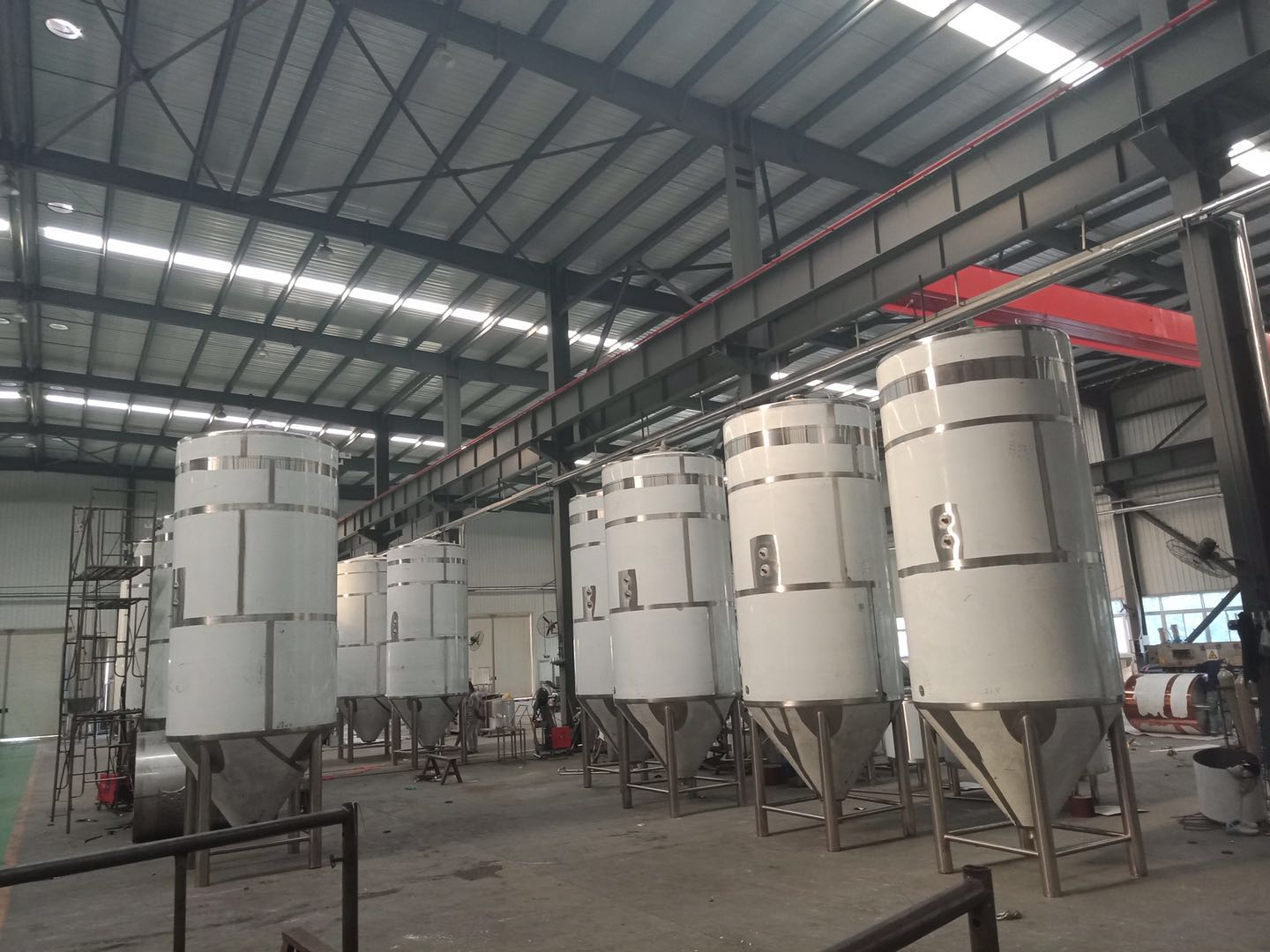 啤酒厂发酵设备 啤酒厂发酵设备